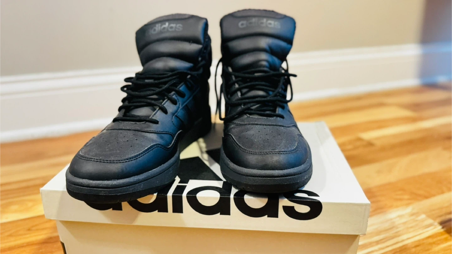 Adidas Black High Top Sneakers - photo 2