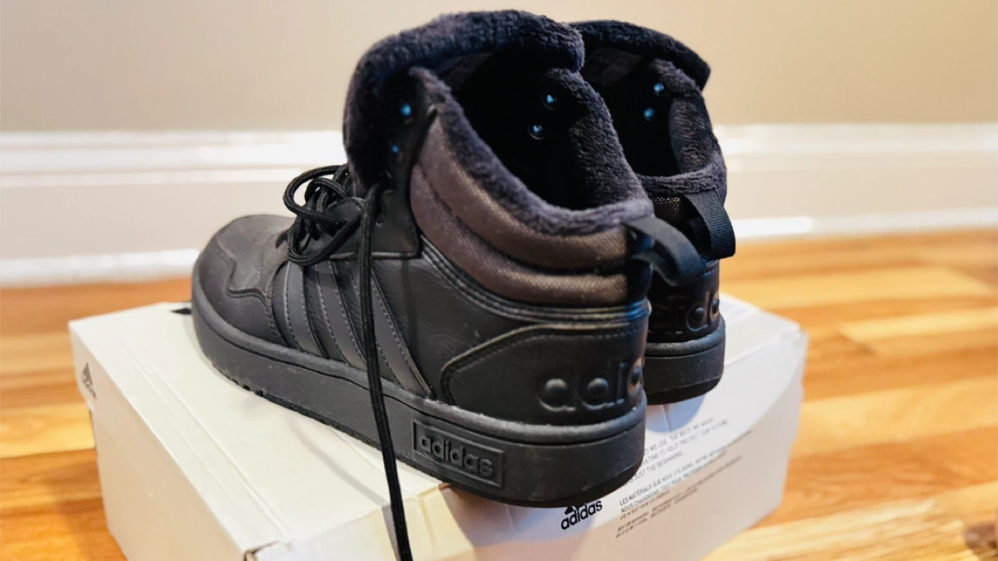 Adidas Black High Top Sneakers