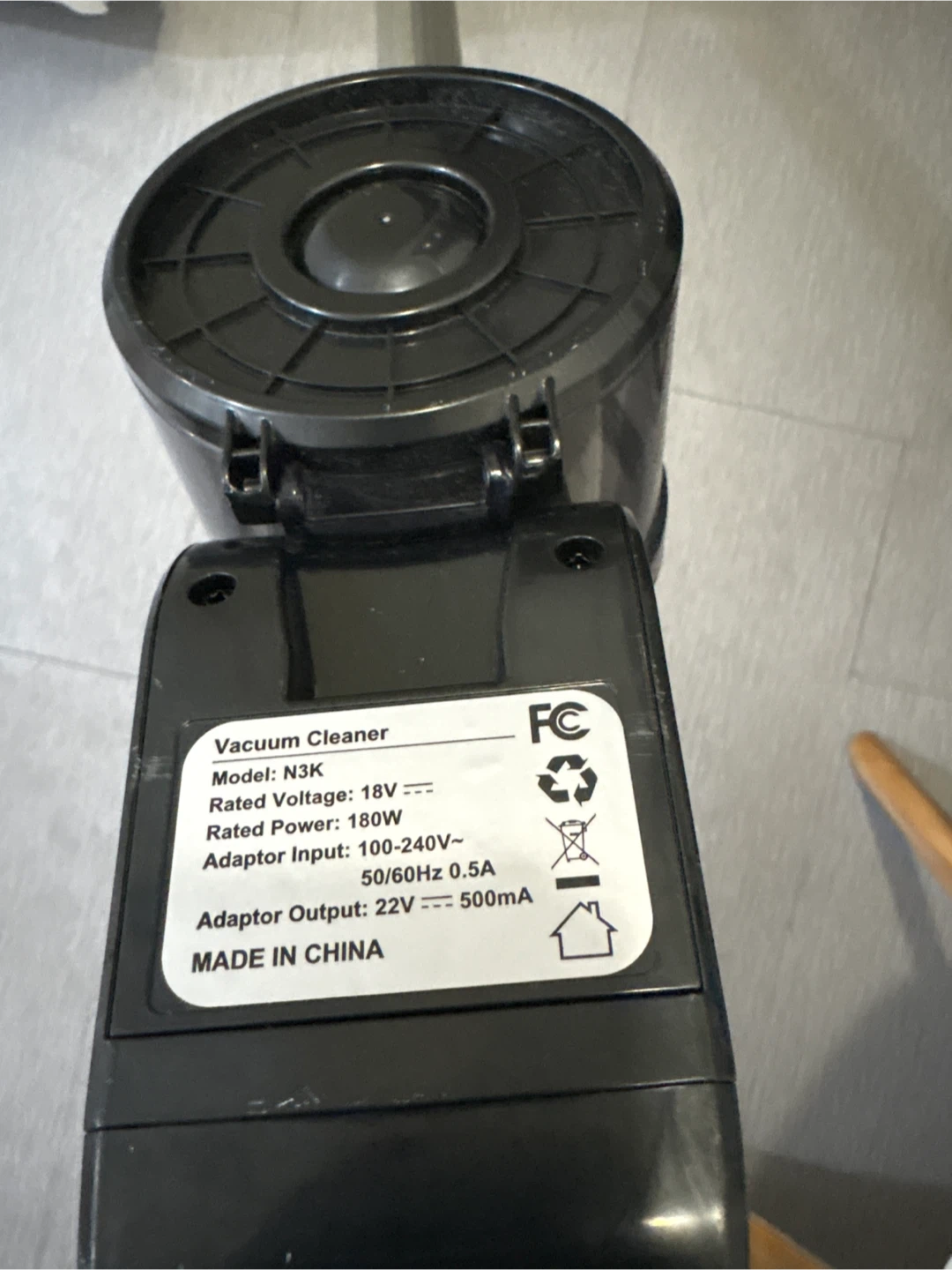 N3K Cordless Stick Vacuum - photo 2