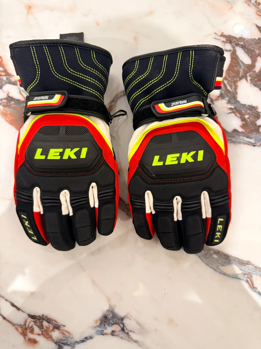 Leki World Cup Race Coach Flex S GTX Junior Ski Gloves - photo 2
