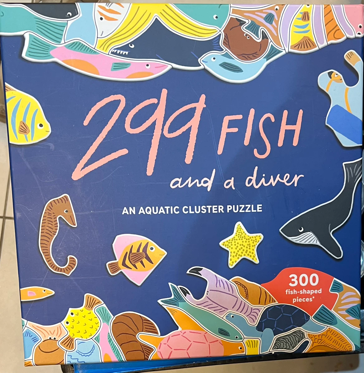 299 Fish and a Diver Jigsaw Puzzle