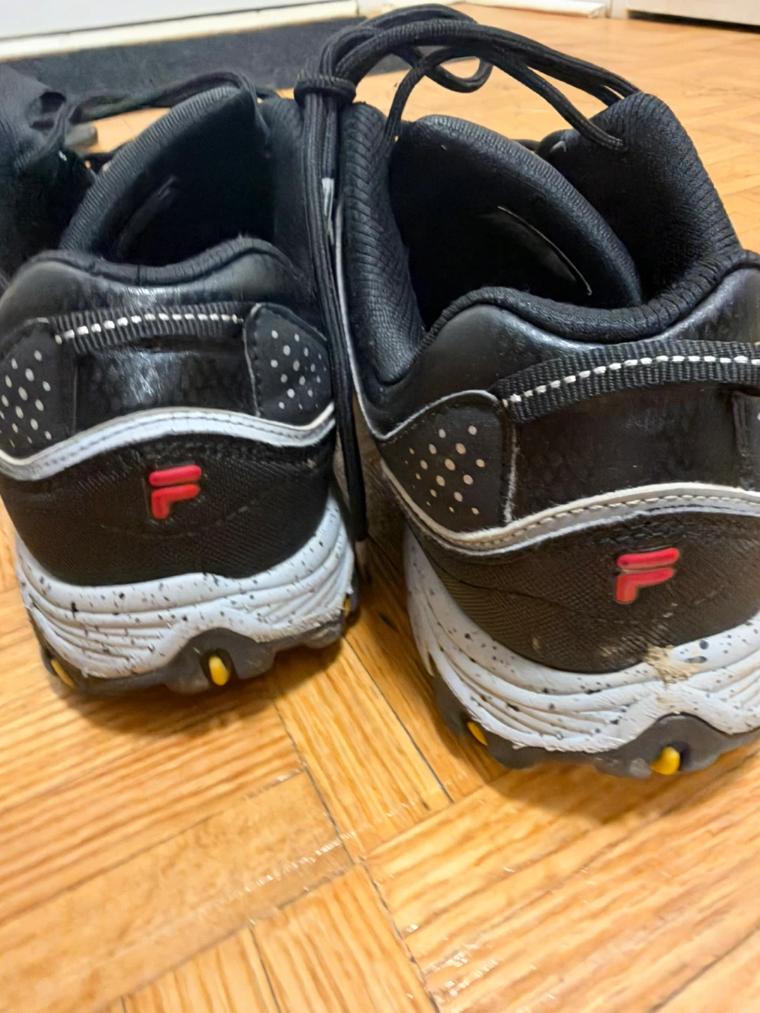 Fila Men's Athletic Shoes - Black and Grey - photo 2