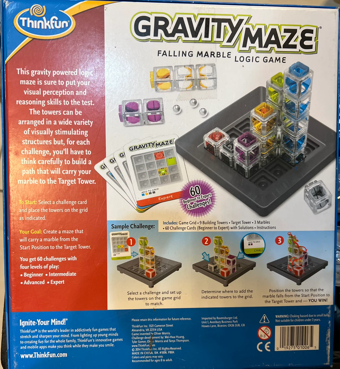 ThinkFun Gravity Maze Falling Marble Logic Game - photo 2