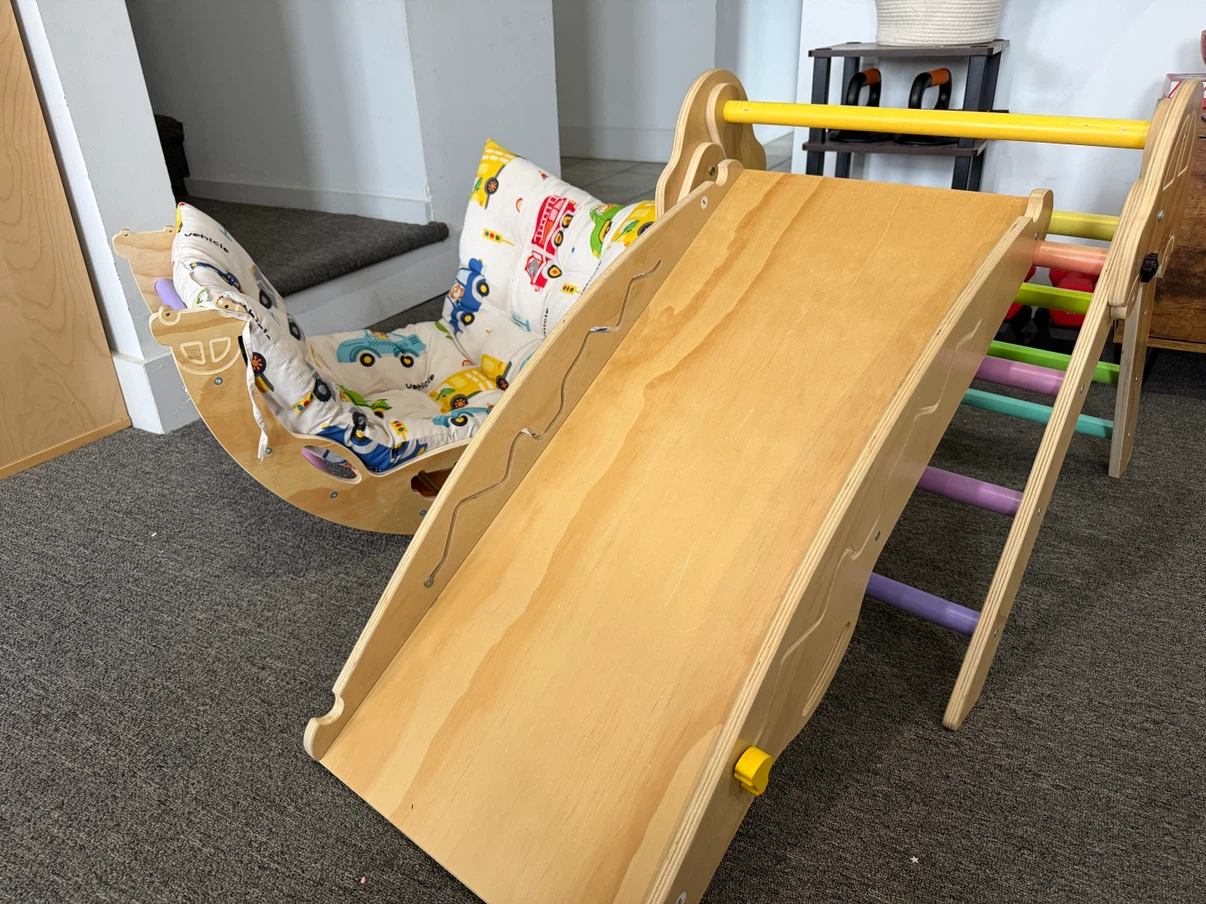 Kids Buddy Wooden Rocker and Slide Set - photo 2