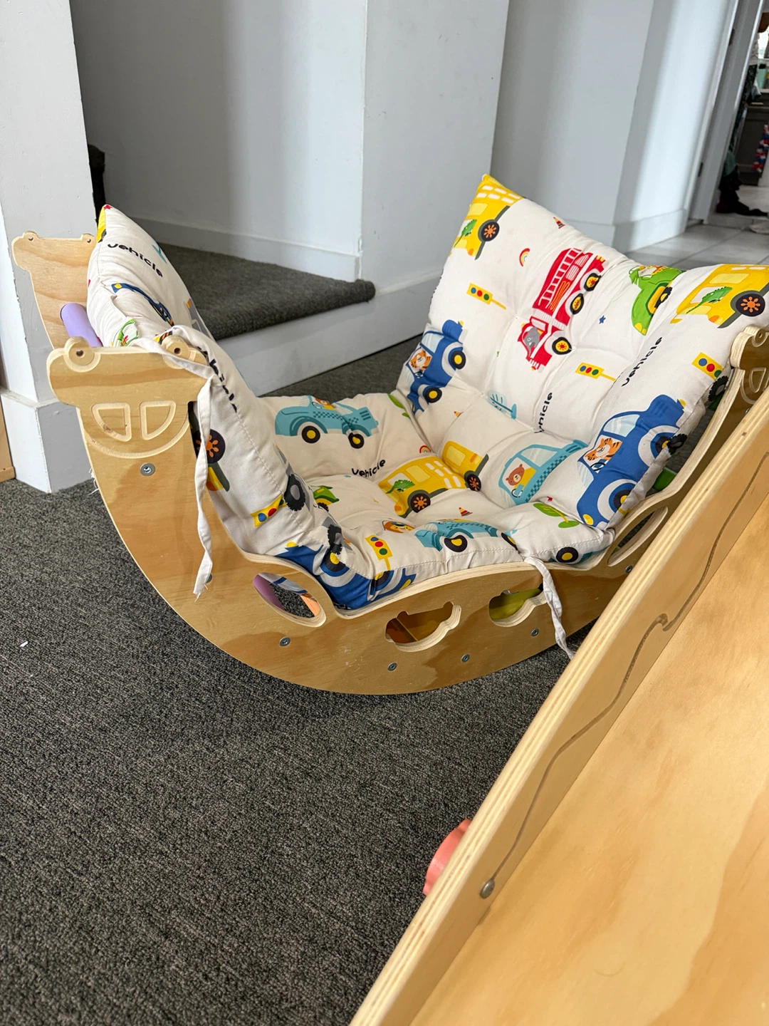 Kids Buddy Wooden Rocker and Slide Set - photo 3