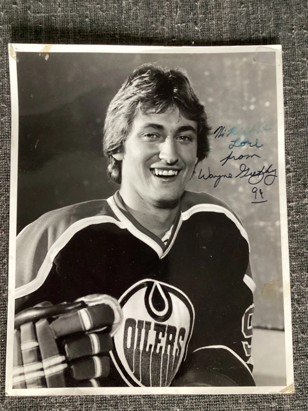 Autographed Wayne Gretzky Photograph