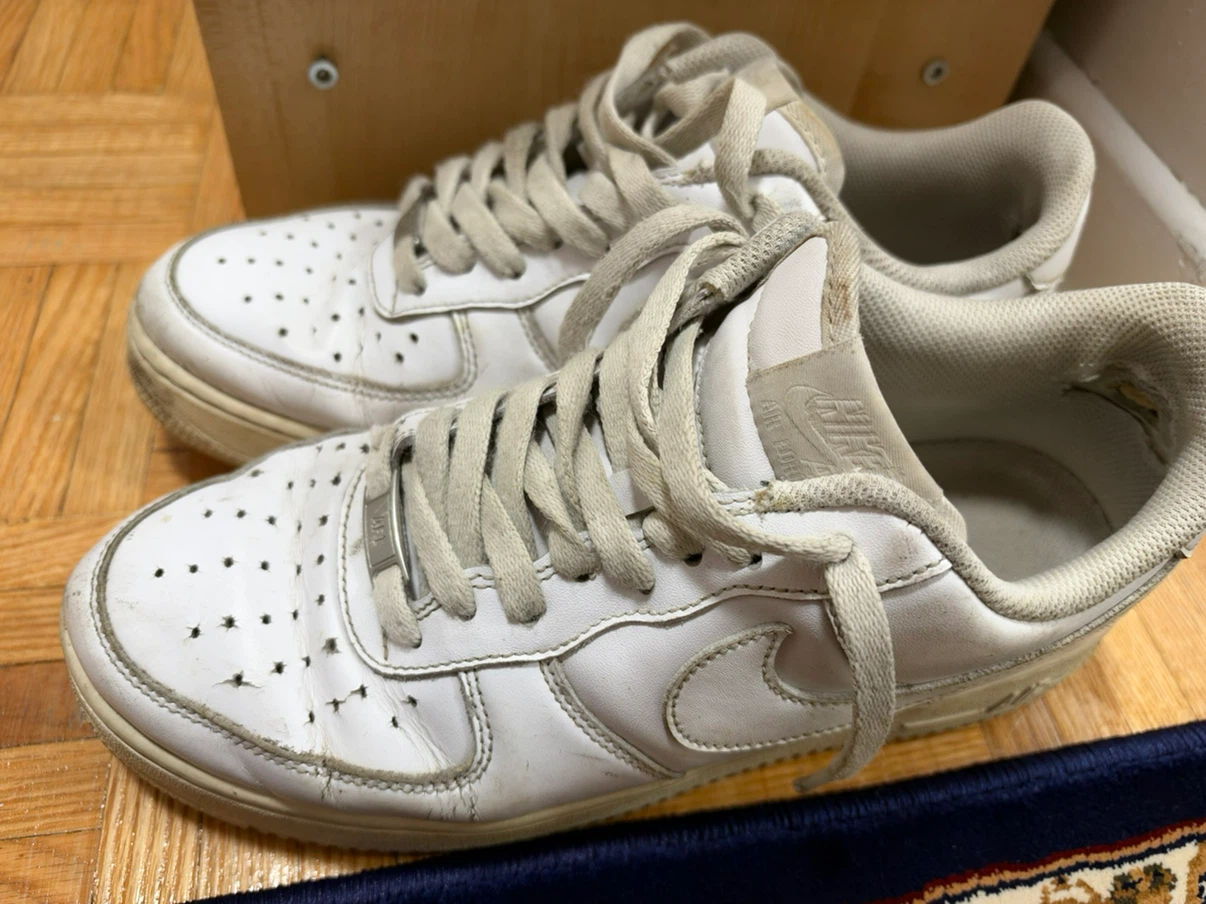 Nike Air Force 1 White Sneakers - photo 4
