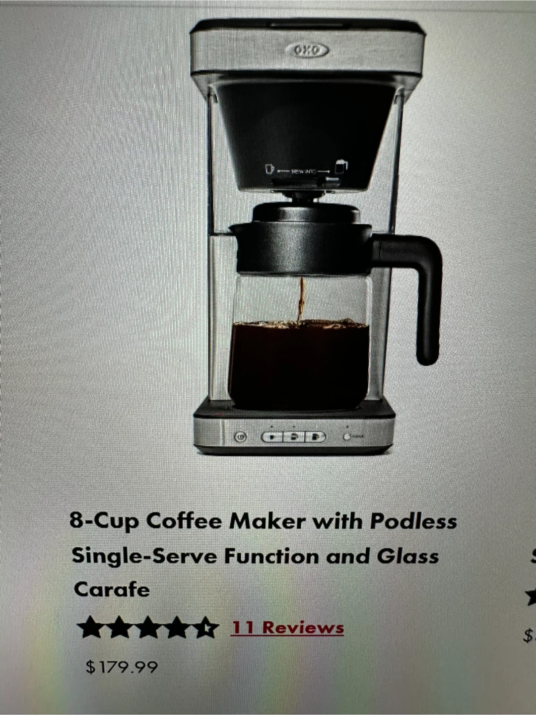 OXO Brew 8-Cup Coffee Maker - photo 2