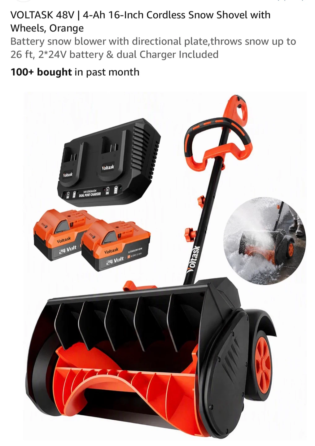 Snow blower- !! move out sale !!