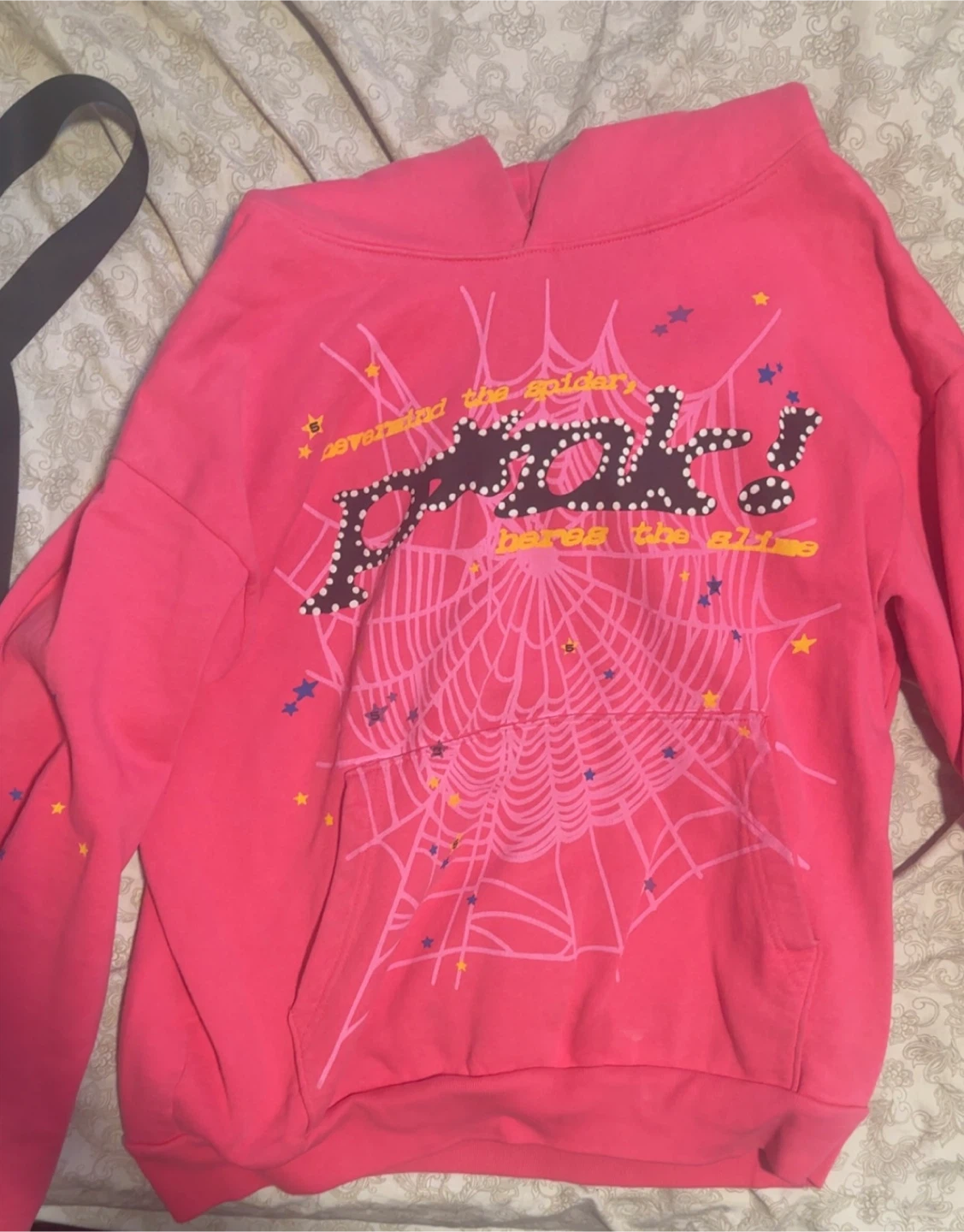 Pink Spider Worldwide Hoodie