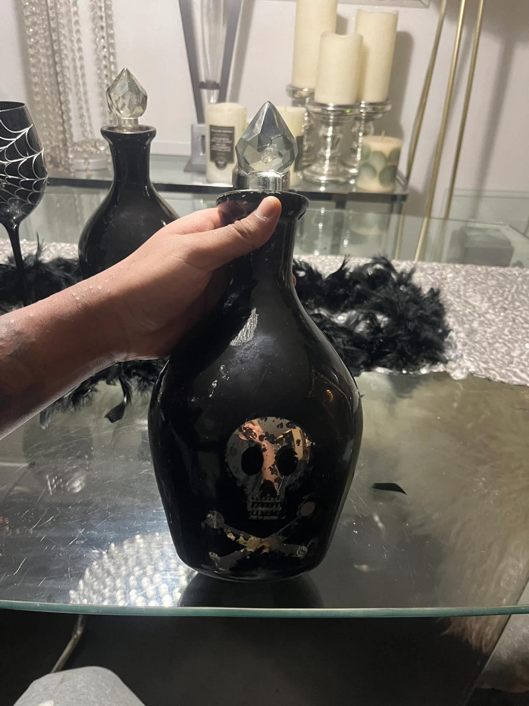 Skull Decanter and Cocktail Shaker Set - photo 4
