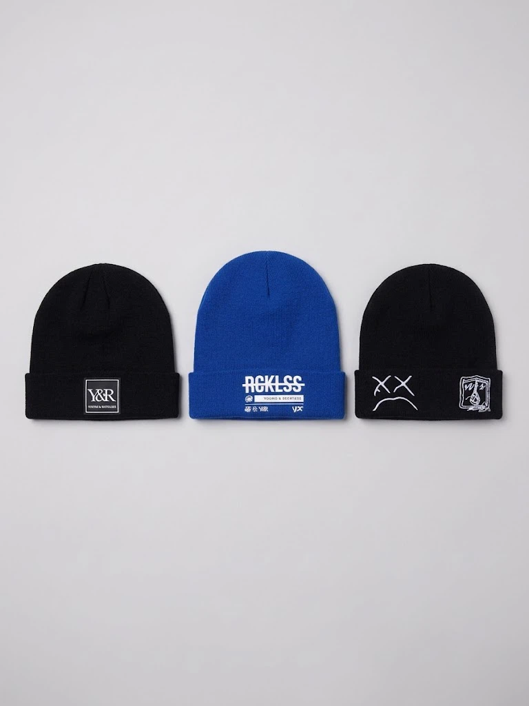BUNDLE 3 Beanies / Toques hats