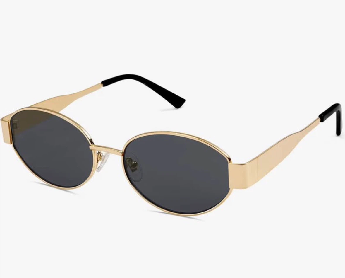 SOJOS Retro Oval Sunglasses for Women Men Trendy Sun Glasses - photo 3