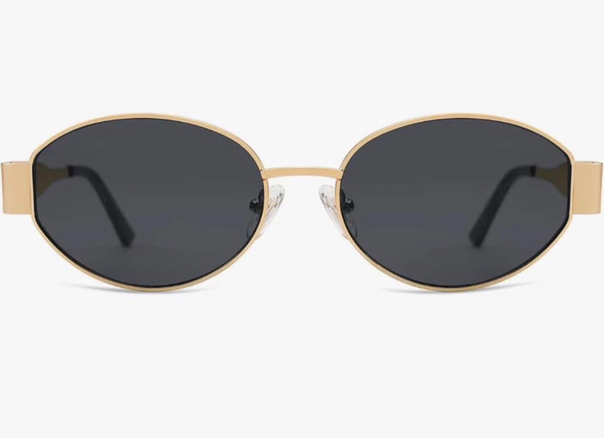 SOJOS Retro Oval Sunglasses for Women Men Trendy Sun Glasses - photo 4