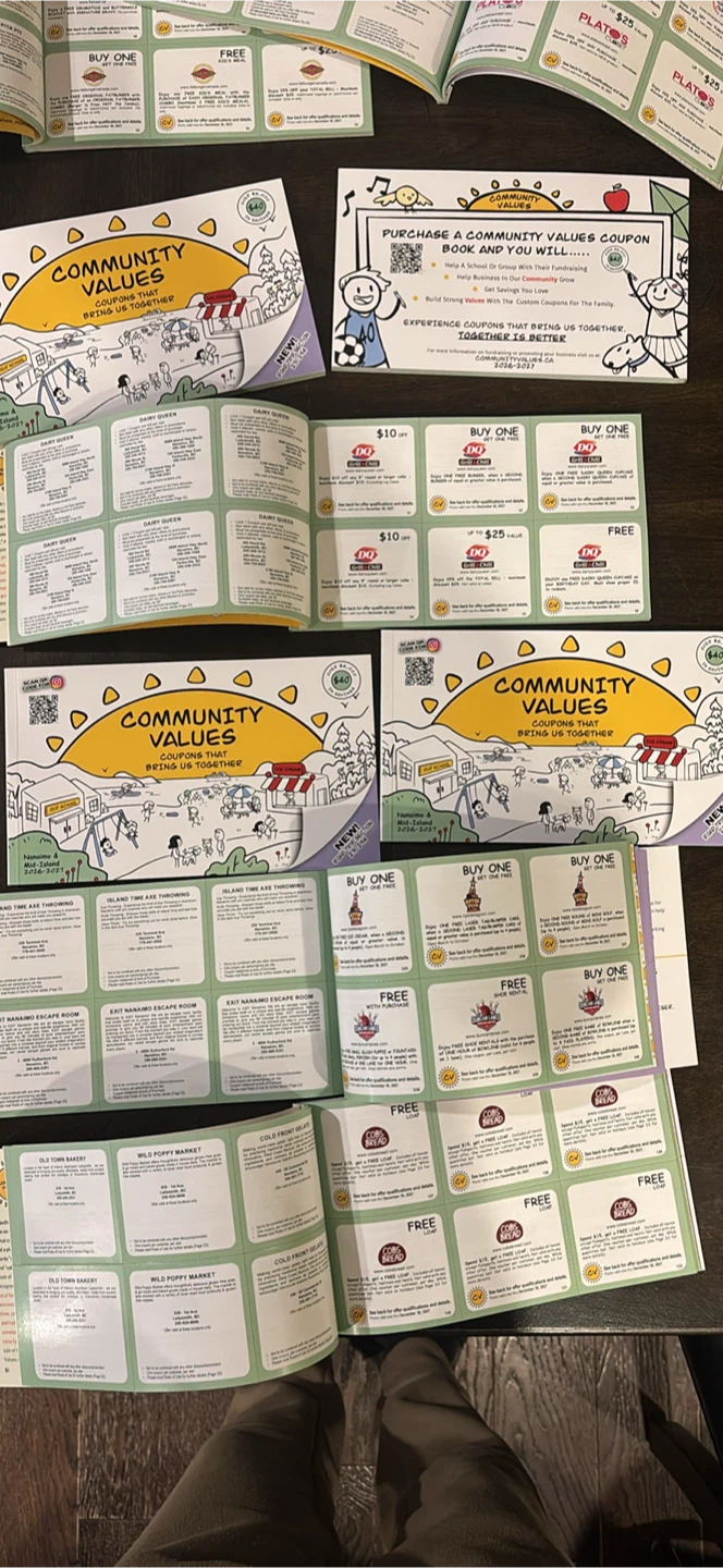 Community Values Nanaimo & Mid-Island Coupon Book 2026-2027 - photo 2