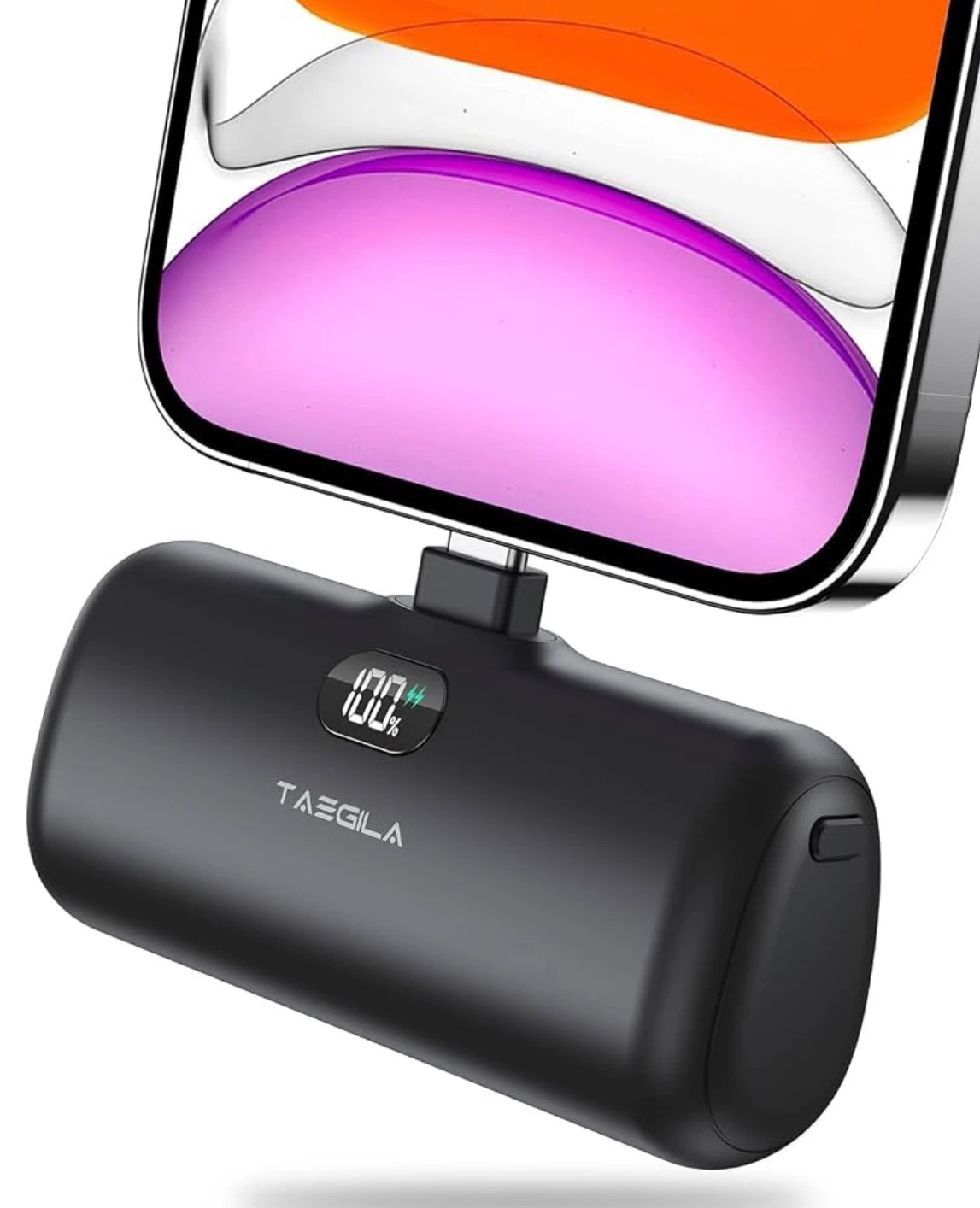 Taegila Small Portable iPhone Charger 5000mAh