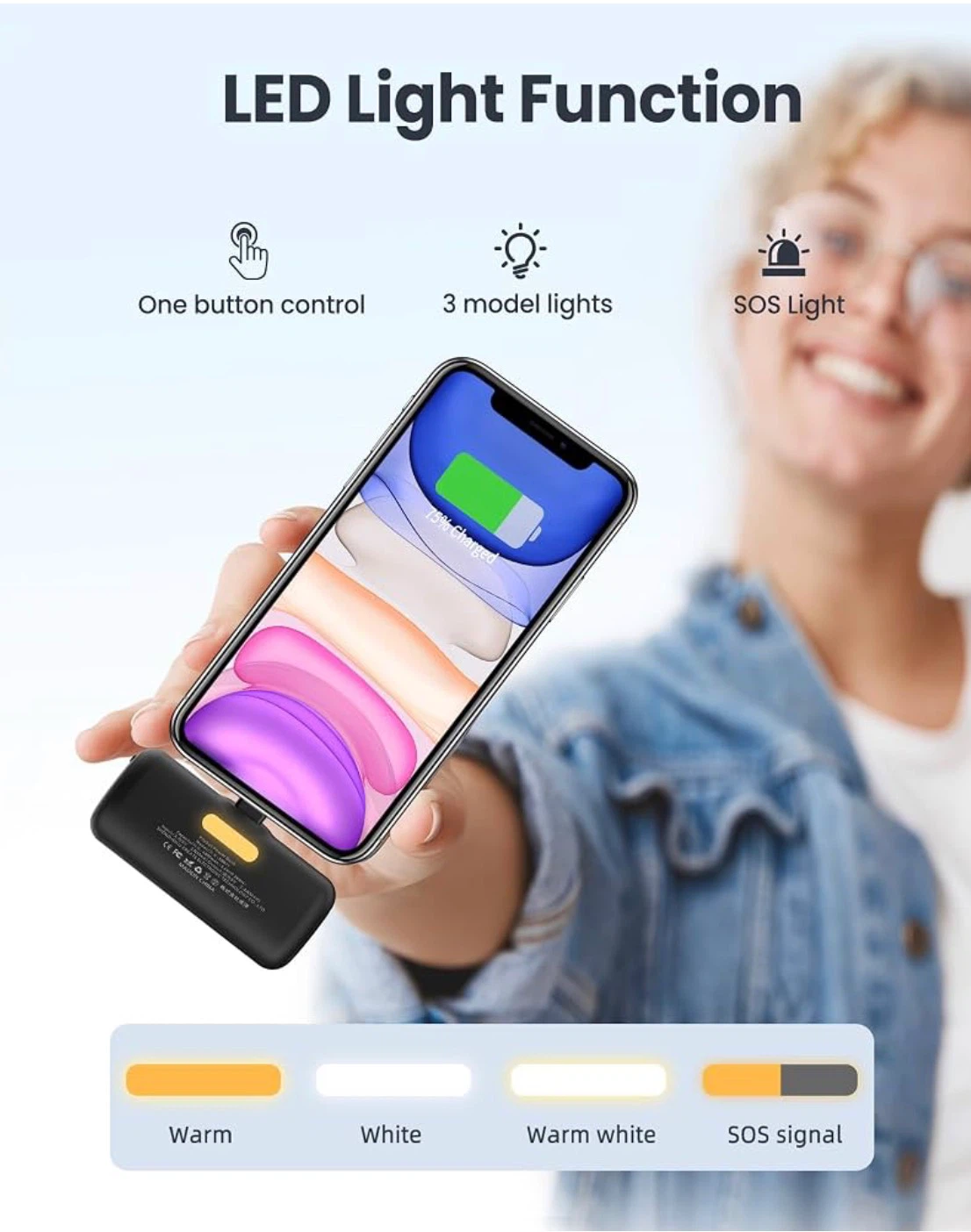 Taegila Small Portable iPhone Charger 5000mAh - photo 5