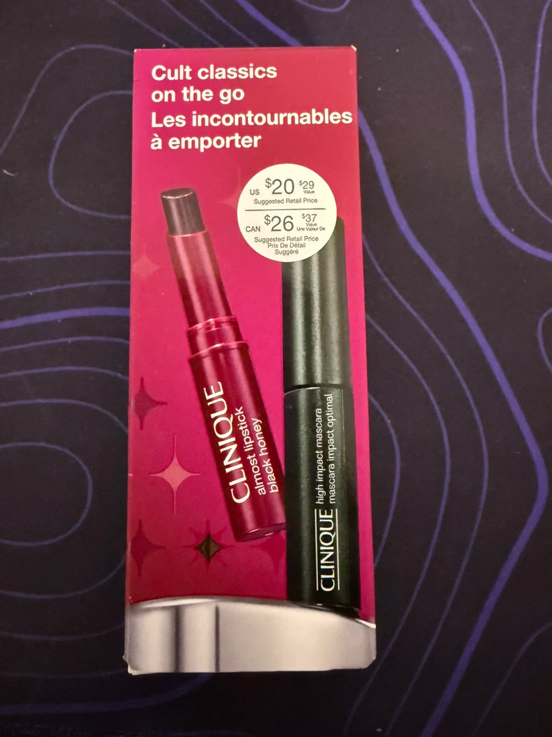 Clinique Almost Lipstick and High Impact Mascara Set