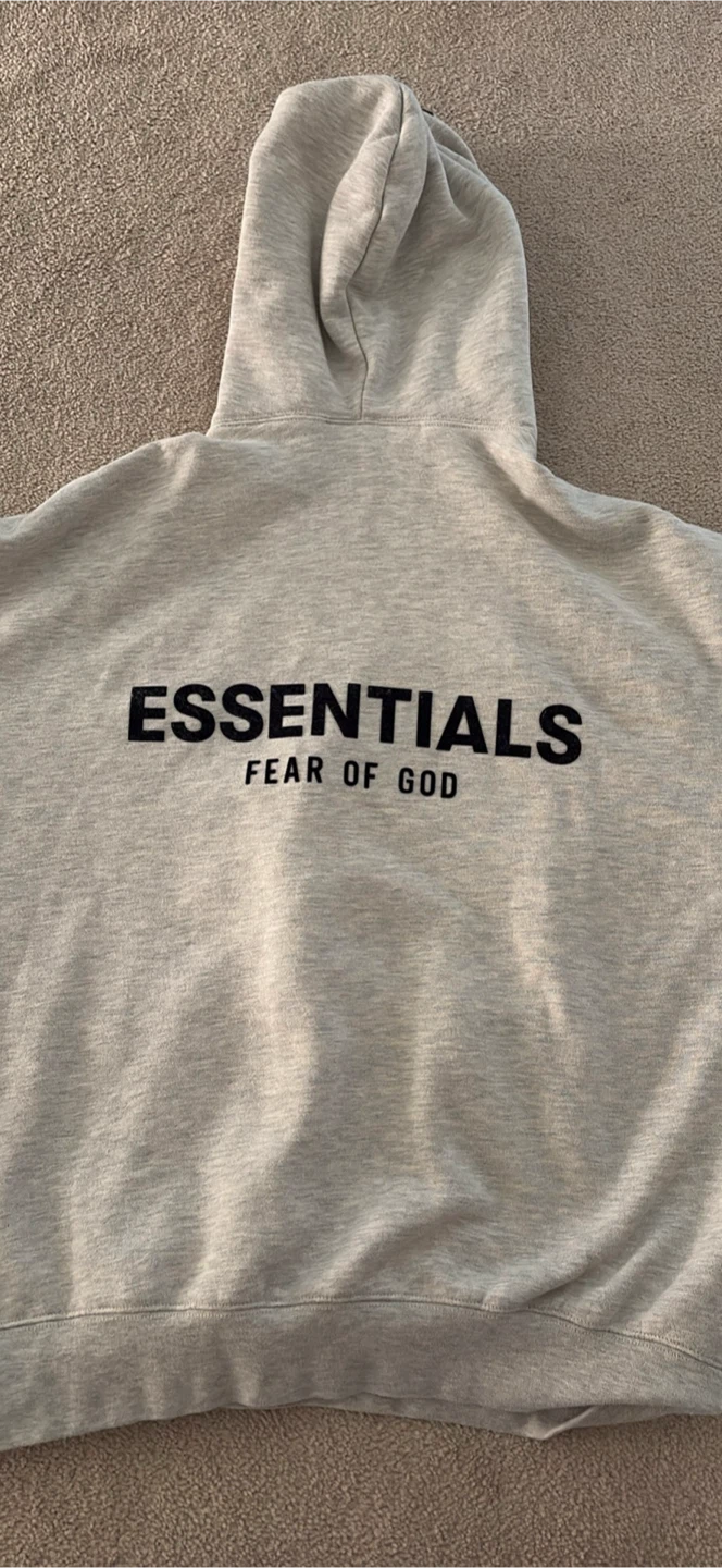 Xs Light Oatmeal Essentials hoodie - photo 3