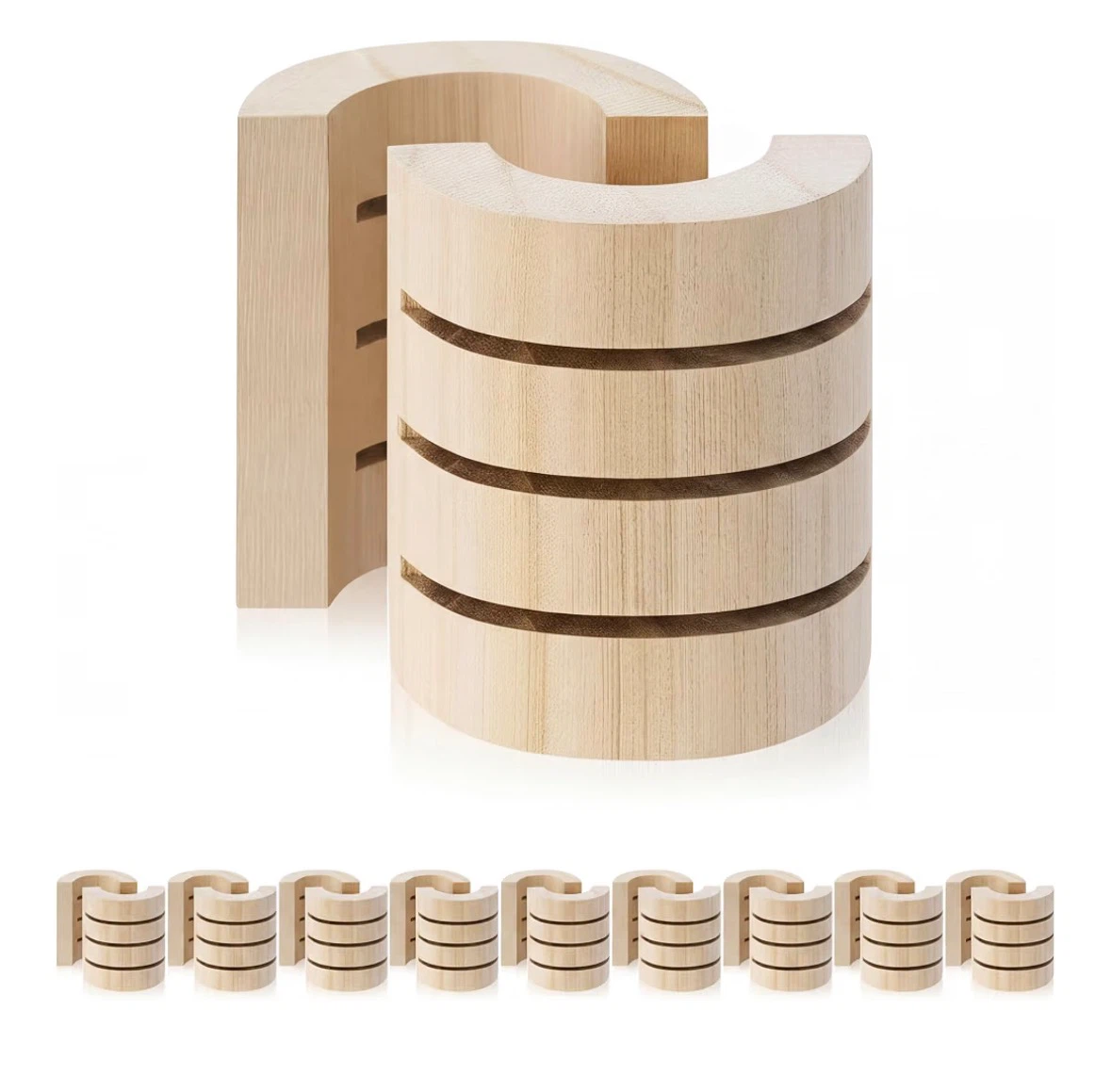 10 Pcs Termite Bait Station Monitoring Wood Replacement Insert
