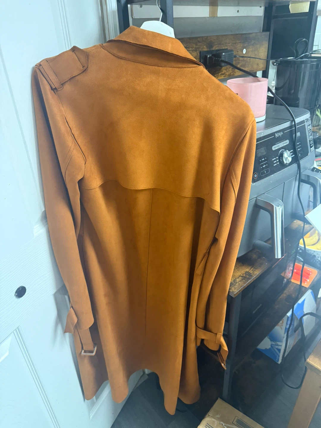 Forever 21 Faux Suede Trench Coat - photo 2