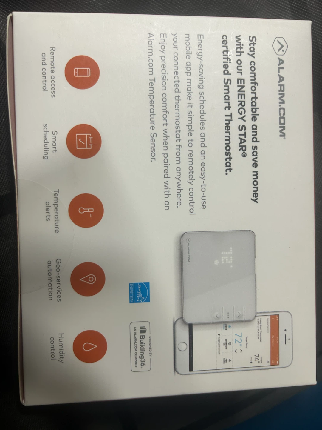 Alarm.com Smart Thermostat - photo 2