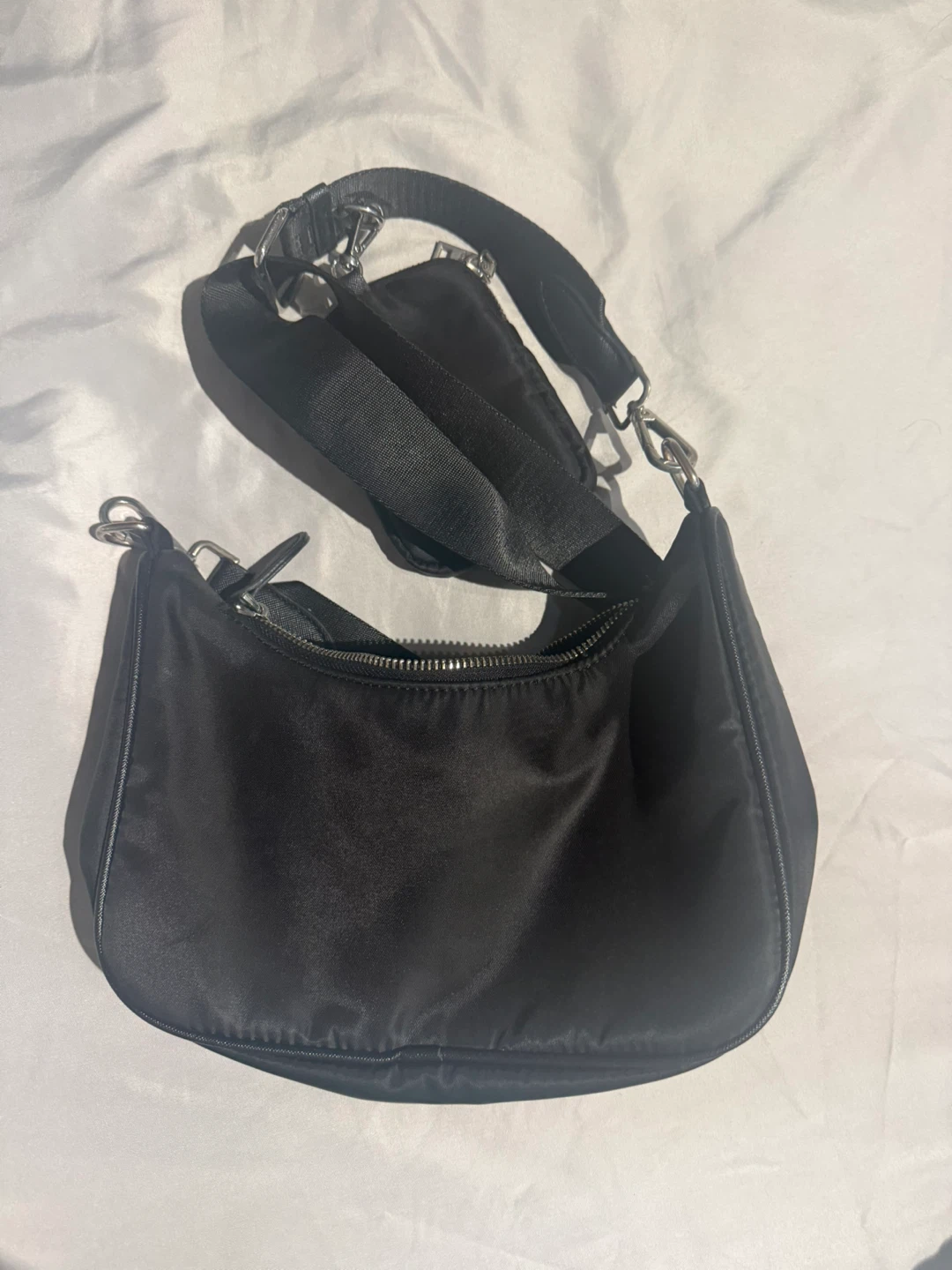P  Nylon Shoulder Bag - photo 2