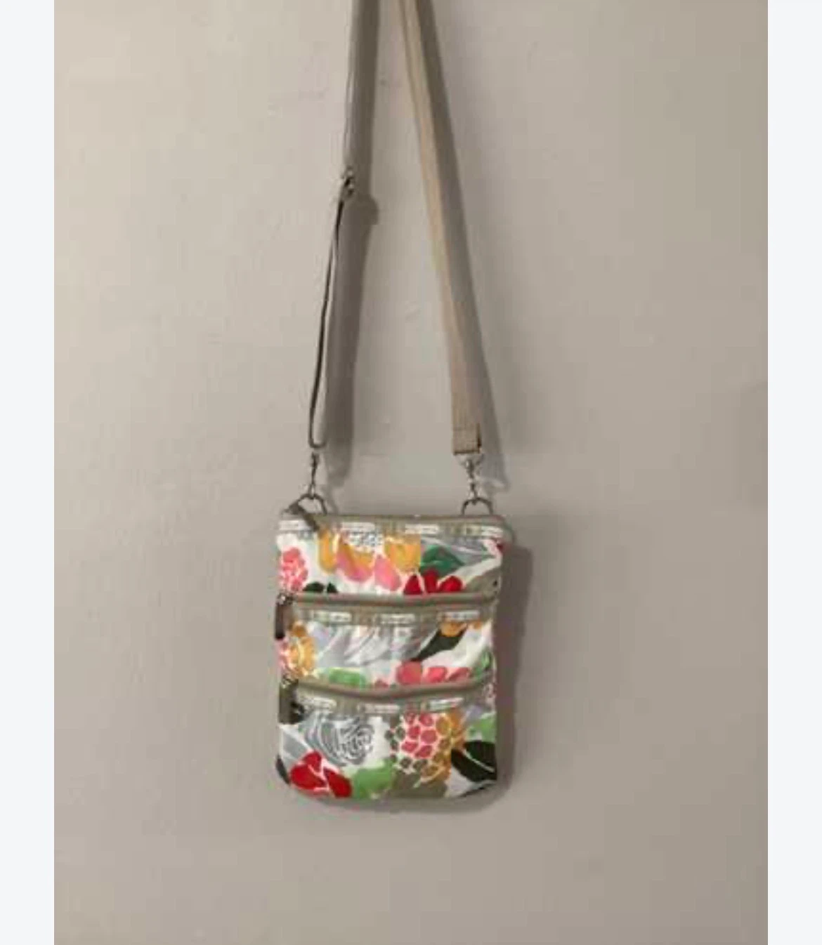 LeSportsac 3 Zip Mini Crossbody Bag