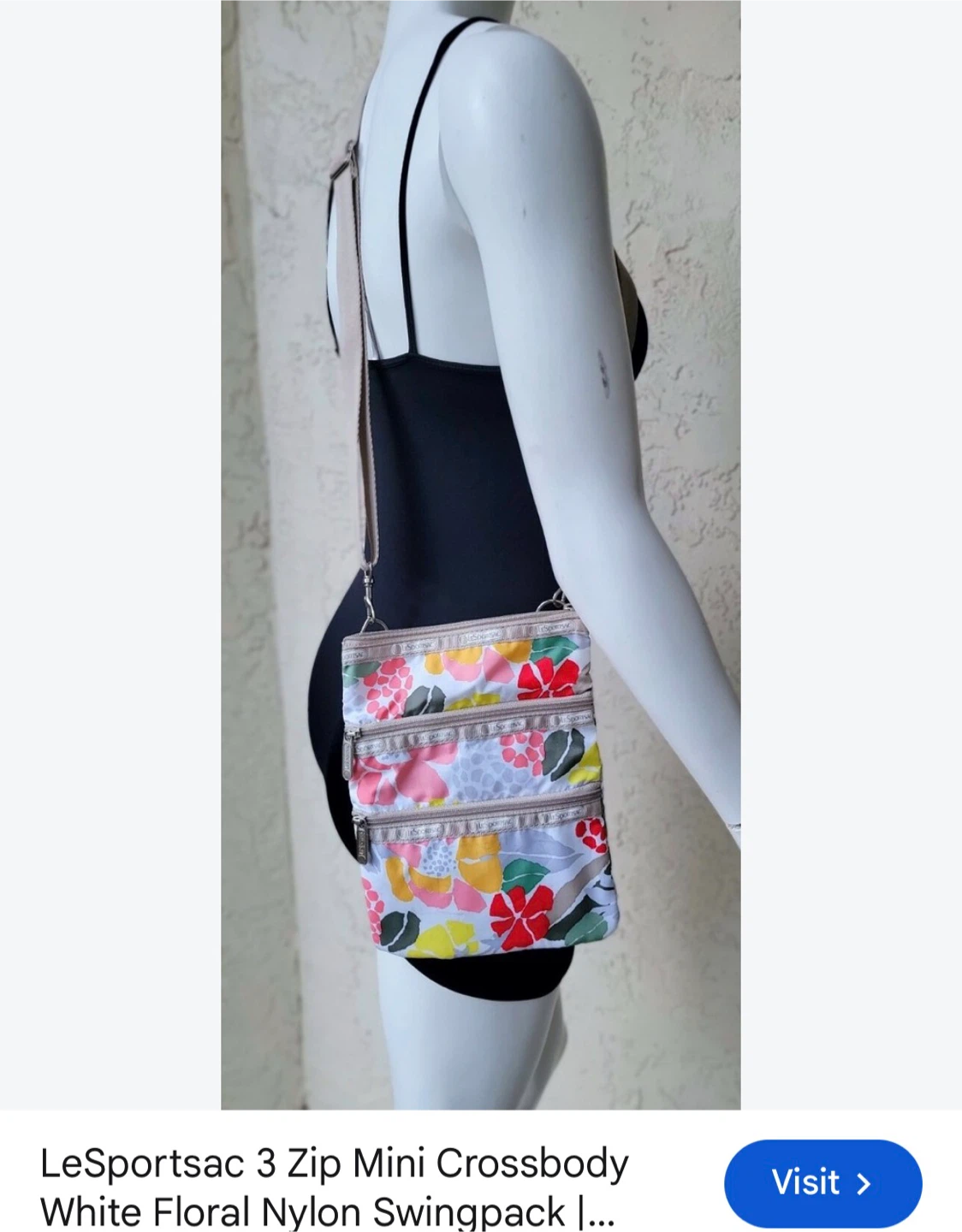 LeSportsac 3 Zip Mini Crossbody Bag - photo 2