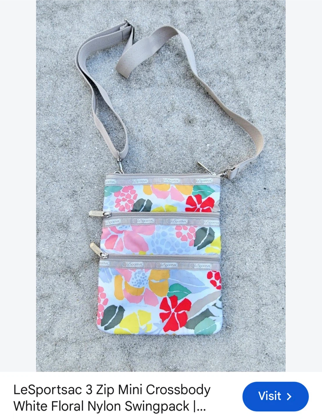 LeSportsac 3 Zip Mini Crossbody Bag - photo 4