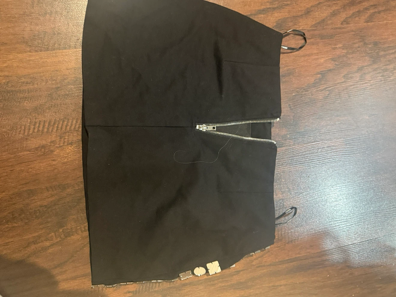 Forever 21 Mirror Embellished Mini Skirt