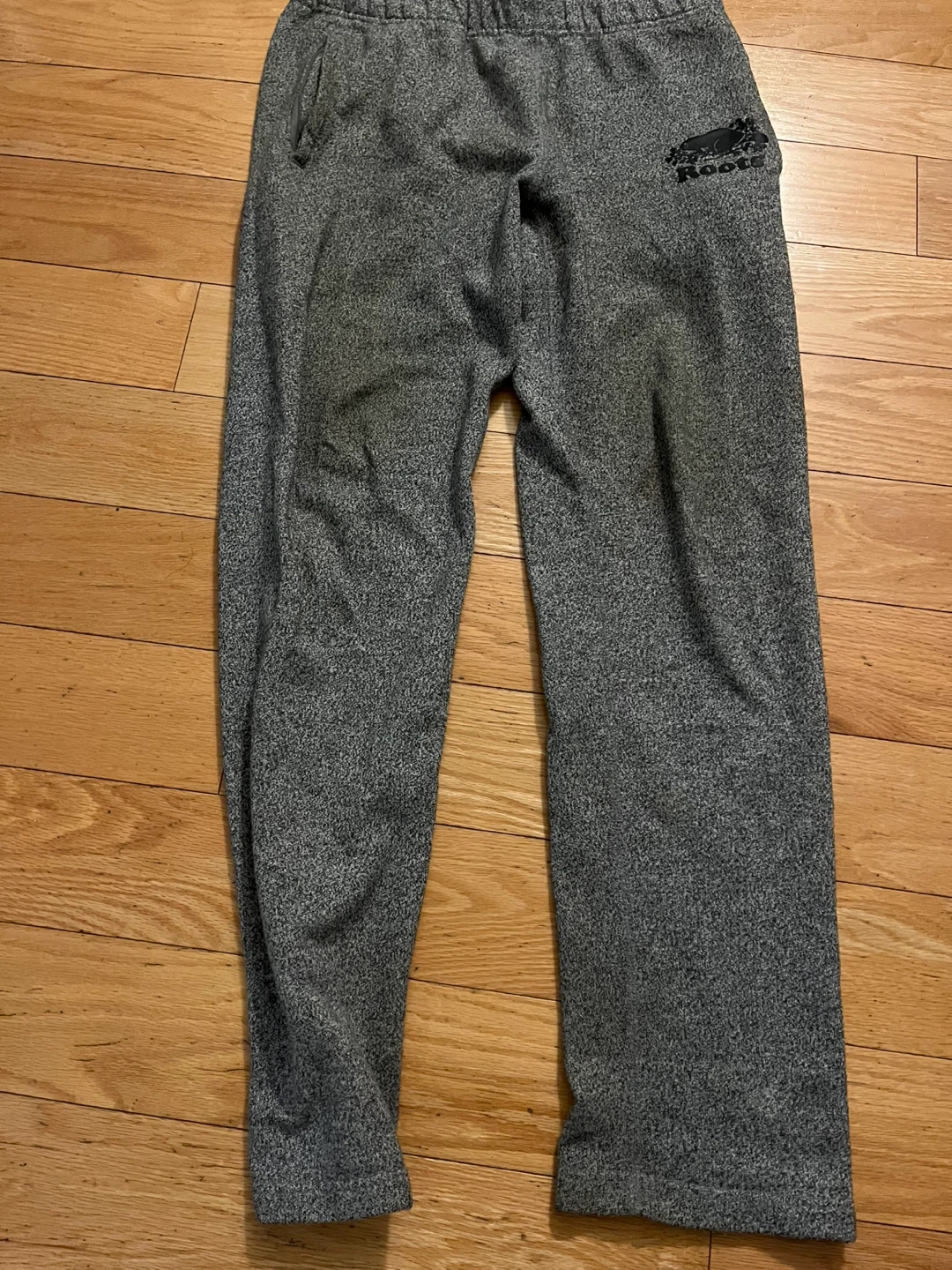 Roots Grey Sweatpants men size small