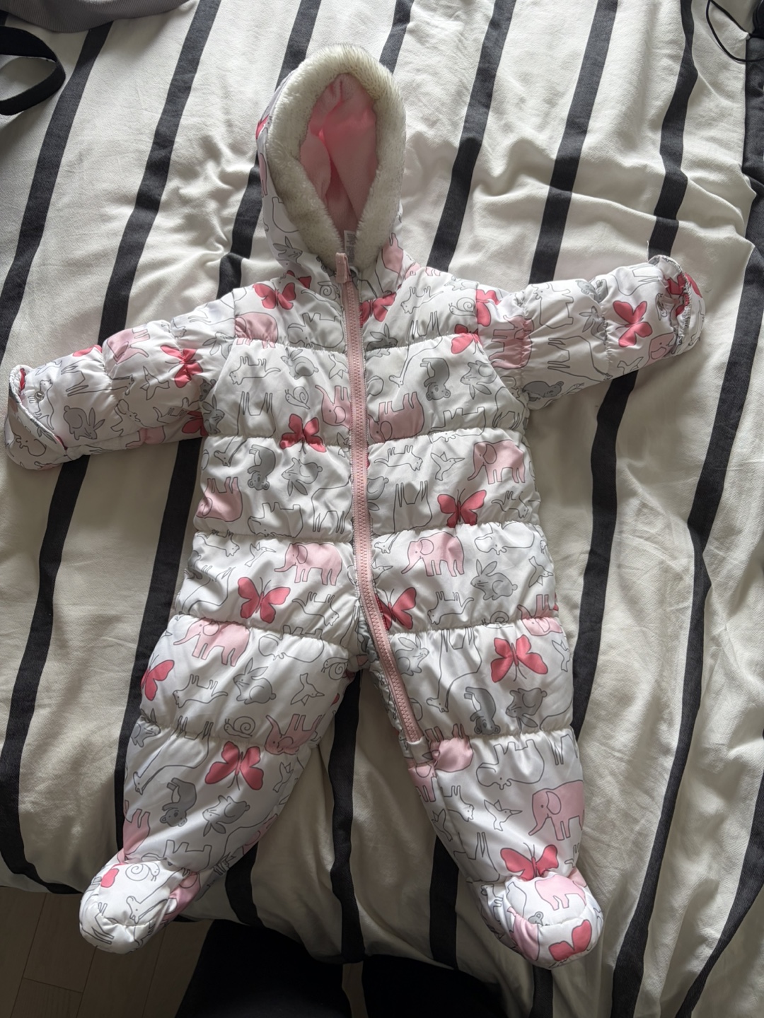 Carter's infant snowsuit, 12 months