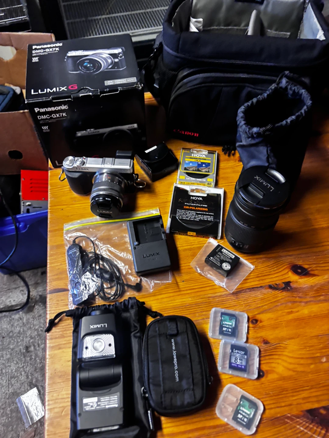 Panasonic Lumix DMC-GX7K Camera Bundle