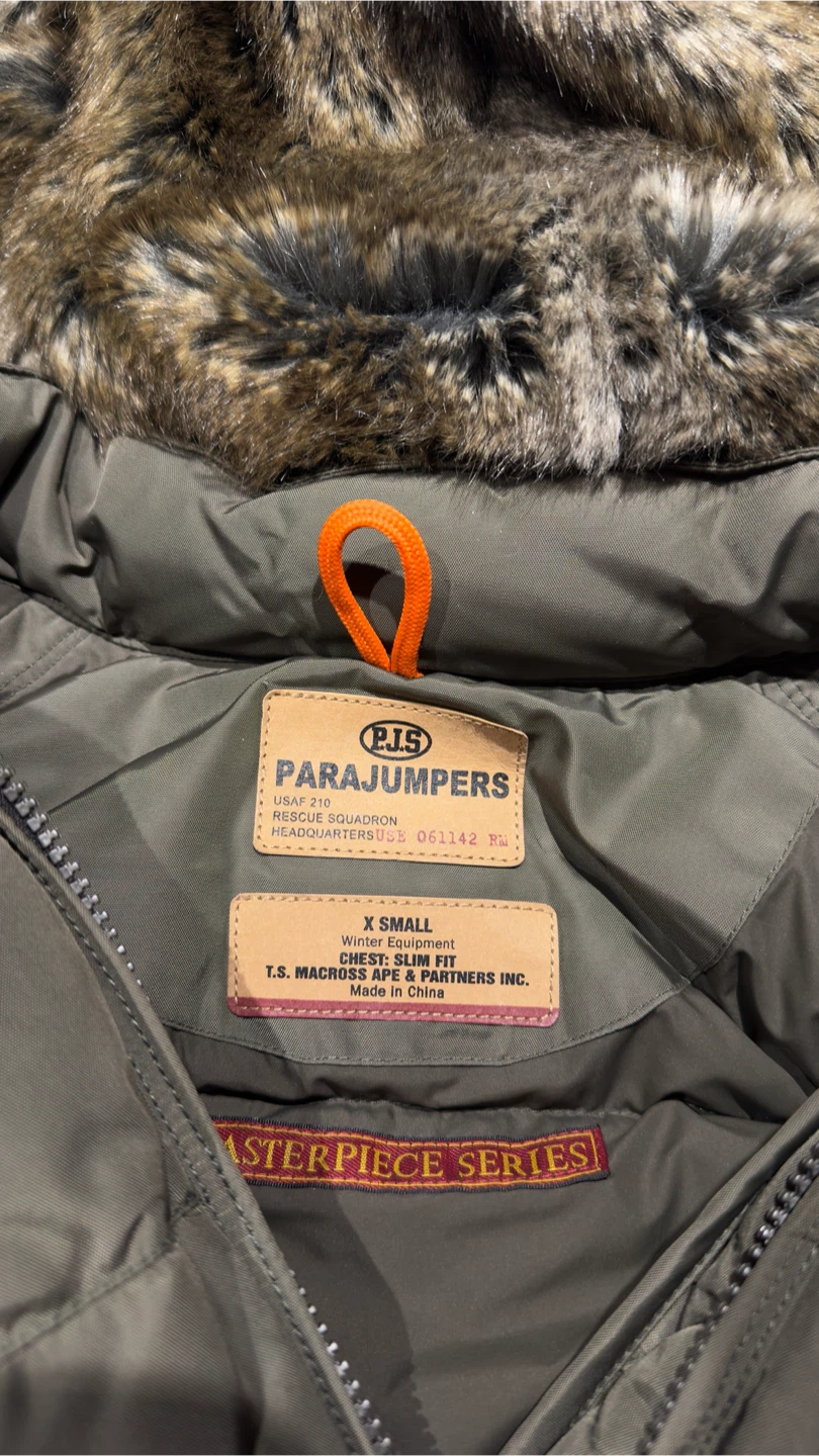 Parajumpers Masterpiece Series Jacket - Olive Green - photo 4