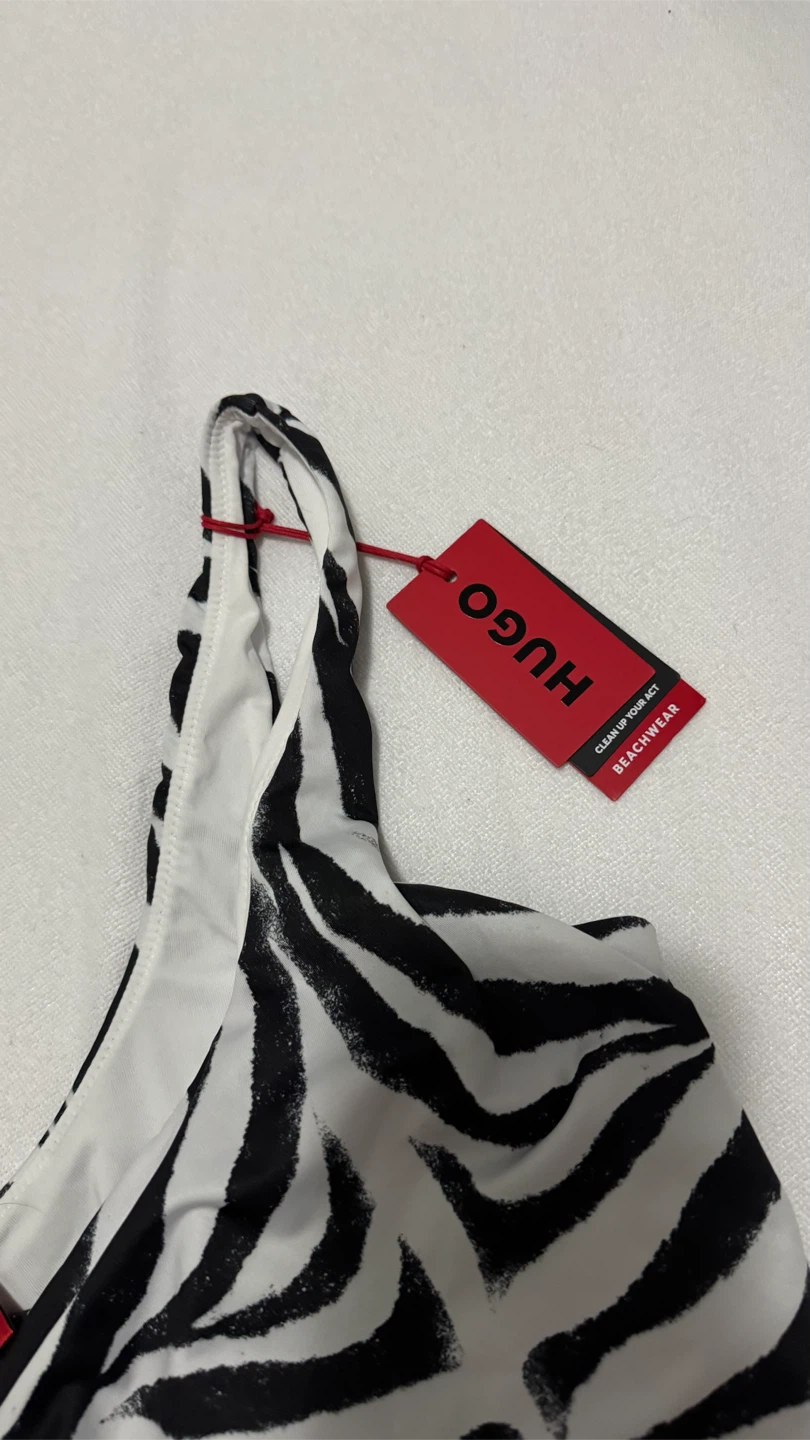 HUGO Zebra Print One-Piece Swimsuit SIZE L - photo 5