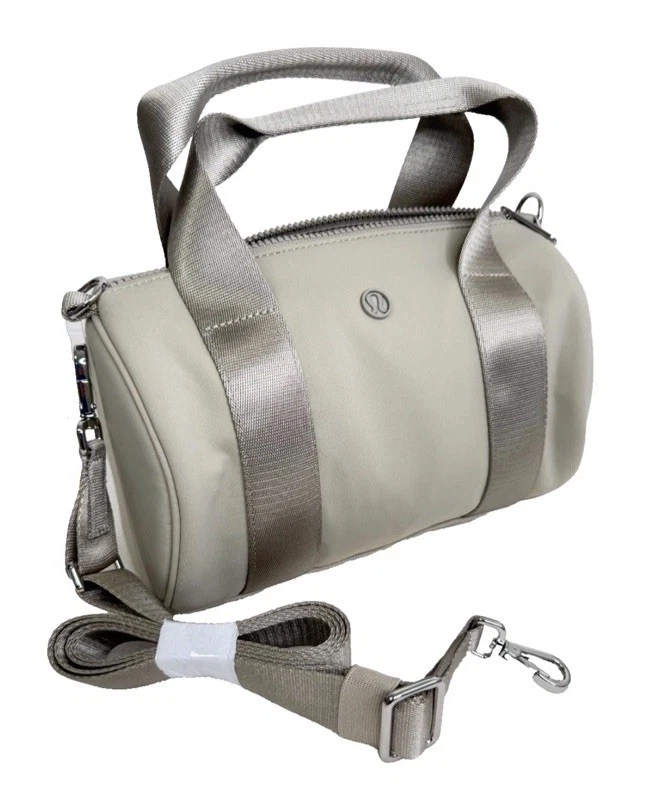 Authentic Lululemon Knit Nylon Mini Barrel Duffle Bag 5L