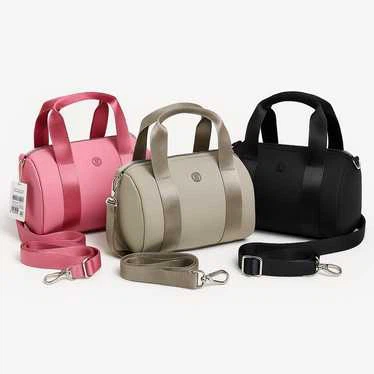 Authentic Lululemon Knit Nylon Mini Barrel Duffle Bag 5L - photo 2