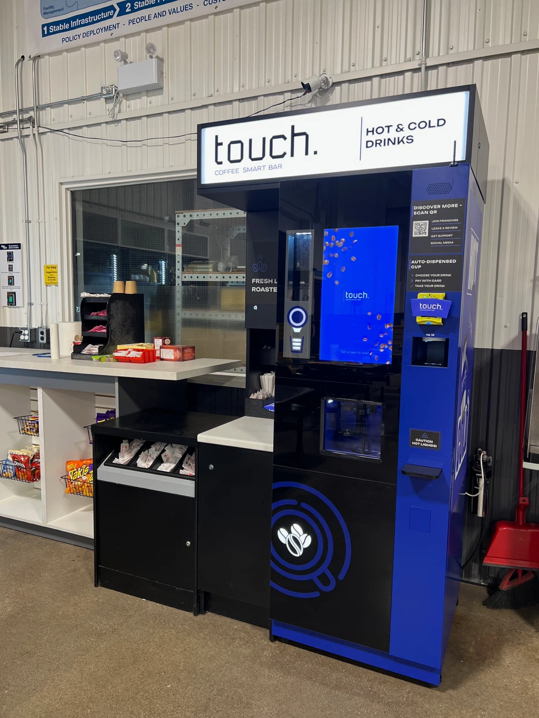 Premium Touch coffee smart bar