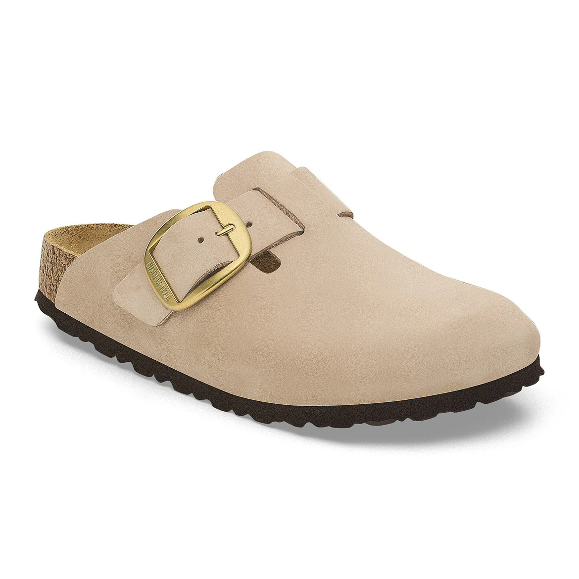 Birkenstock Boston Clogs in Beige