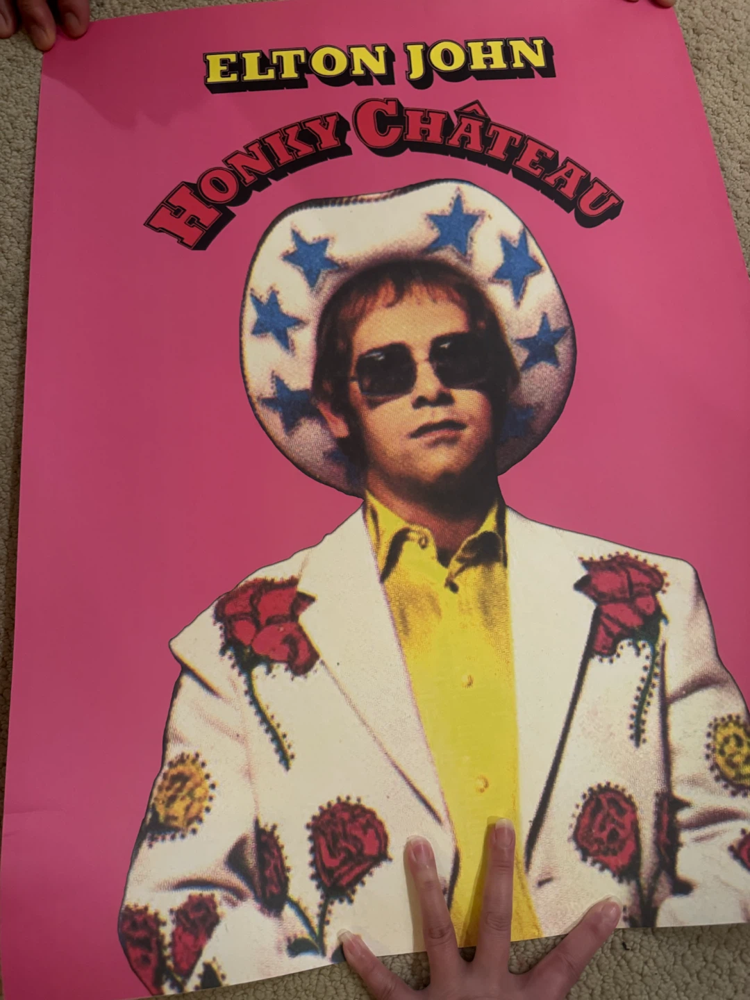 Elton John Honky Chateau Poster limited edition