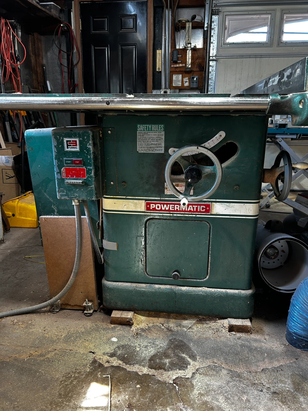 Powermatic Model 72 Table Saw