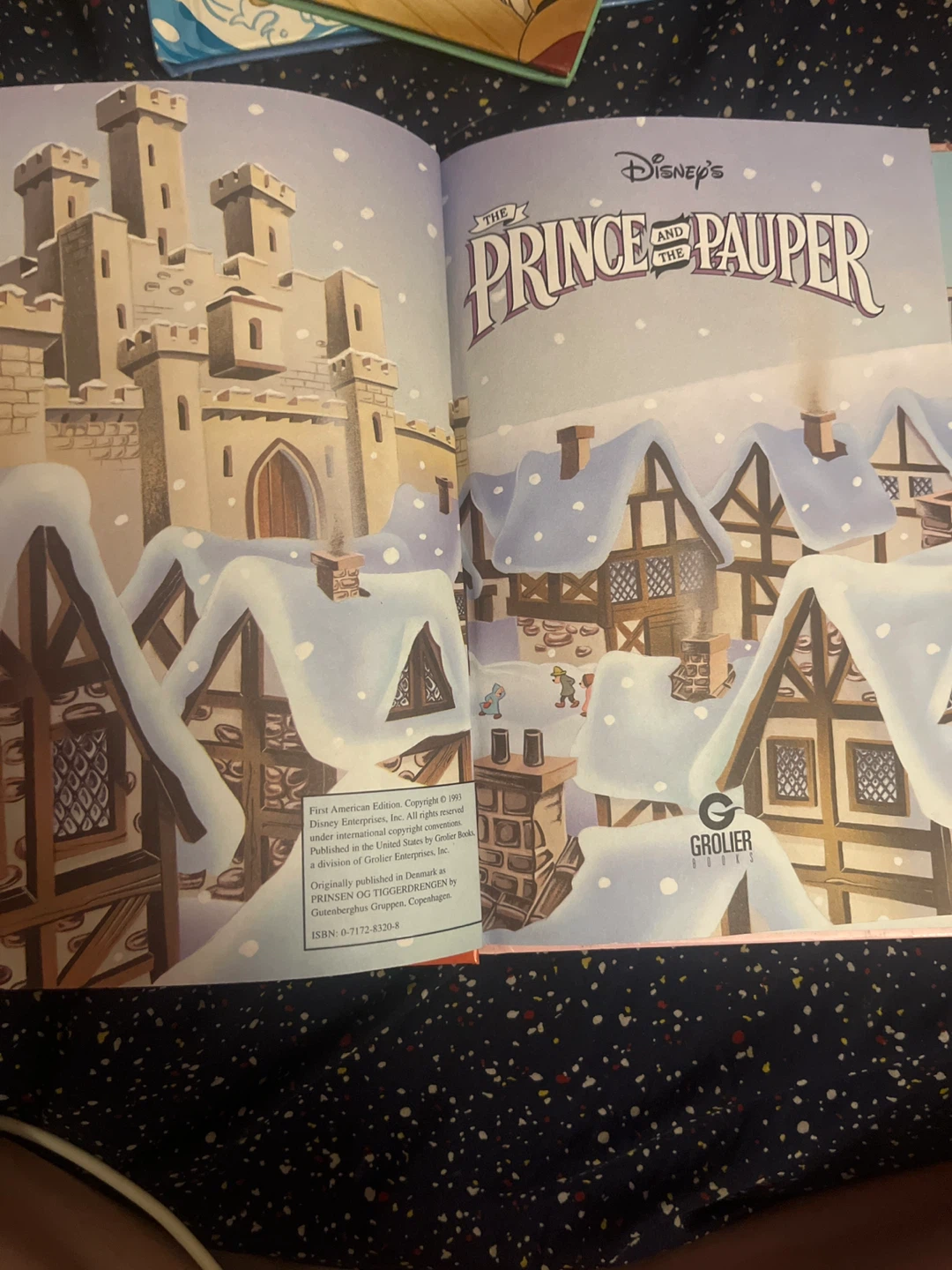 Disney's The Prince and the Pauper Hardcover Book - photo 2