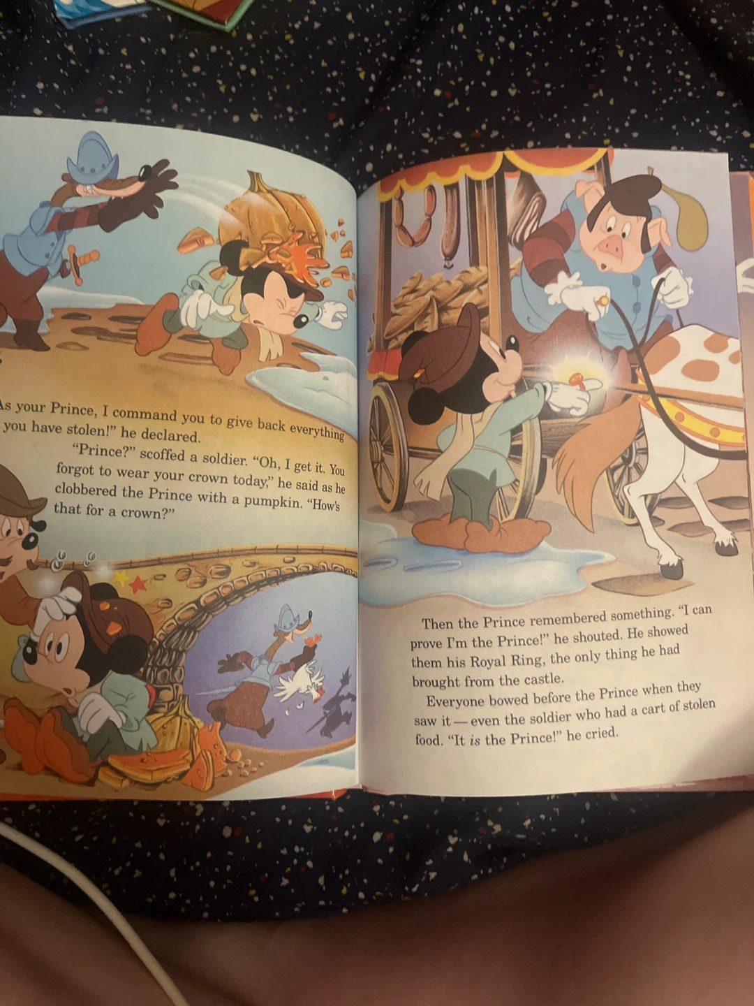 Disney's The Prince and the Pauper Hardcover Book - photo 4