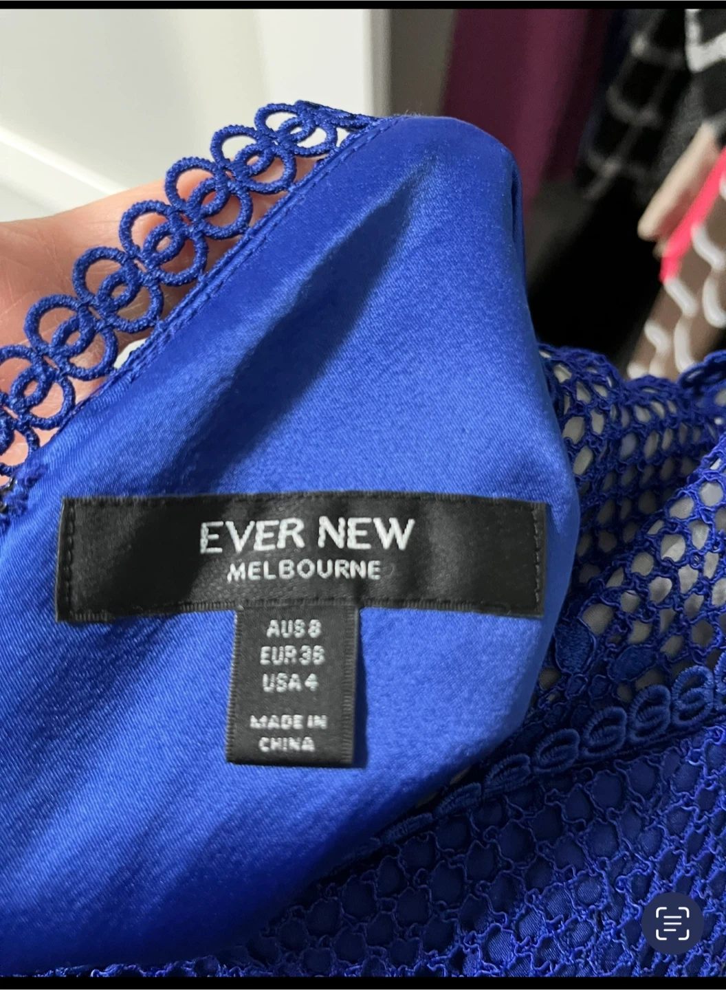 Ever New Melbourne Cobalt Blue Lace Dress - photo 3