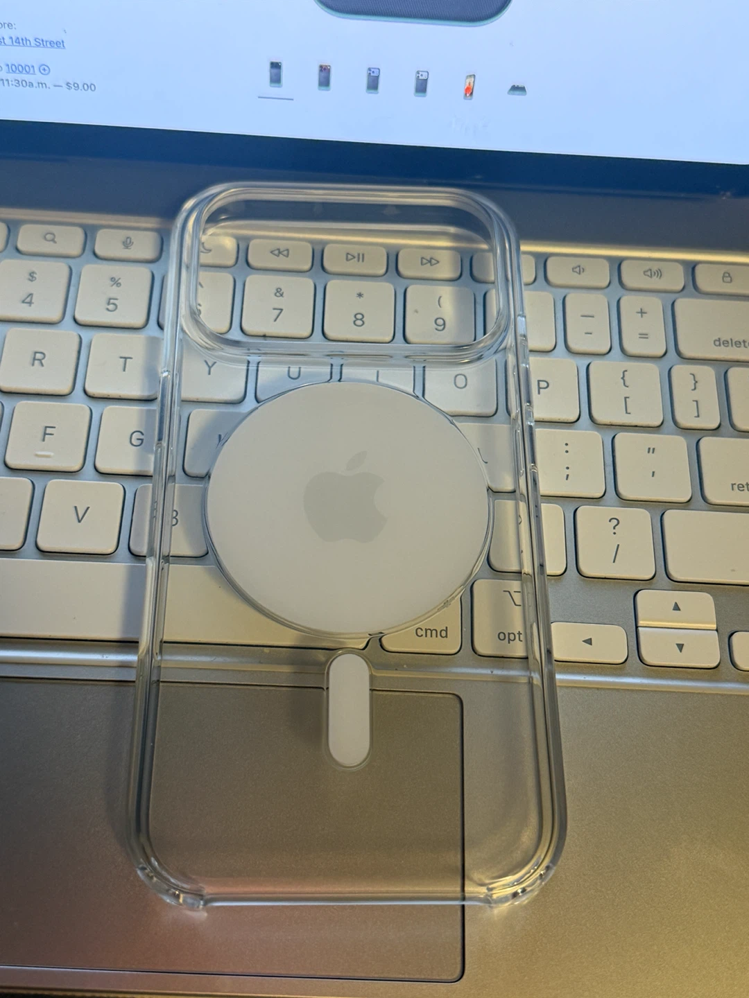 Apple Clear Case with MagSafe for iPhone 17 pro 18 pro