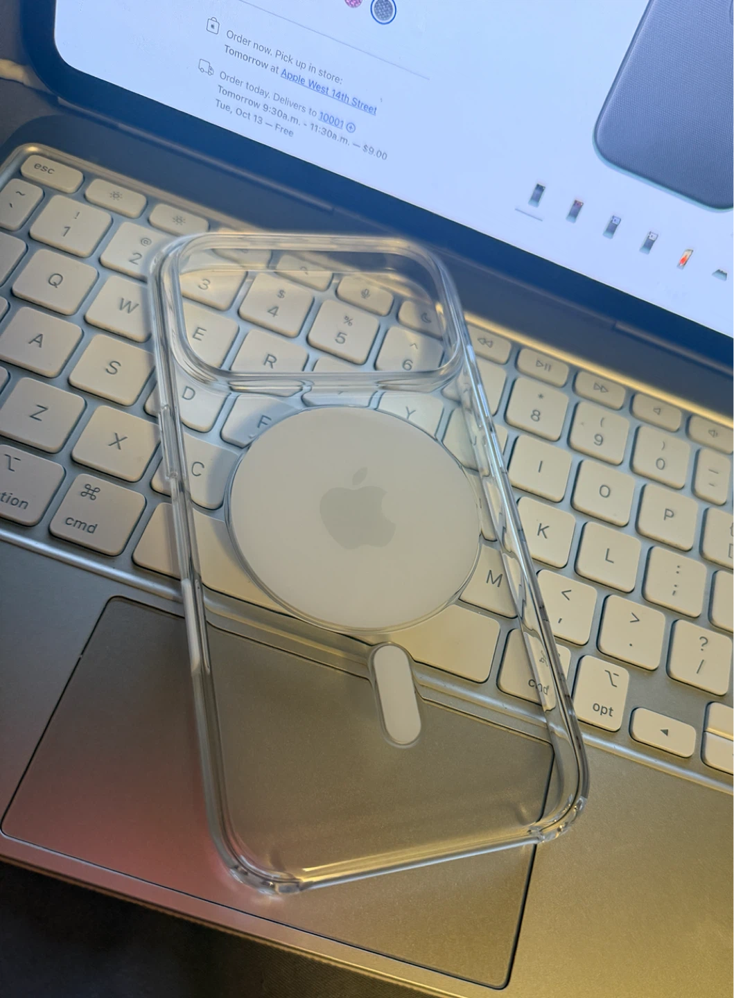 Apple Clear Case with MagSafe for iPhone 17 pro 18 pro - photo 3