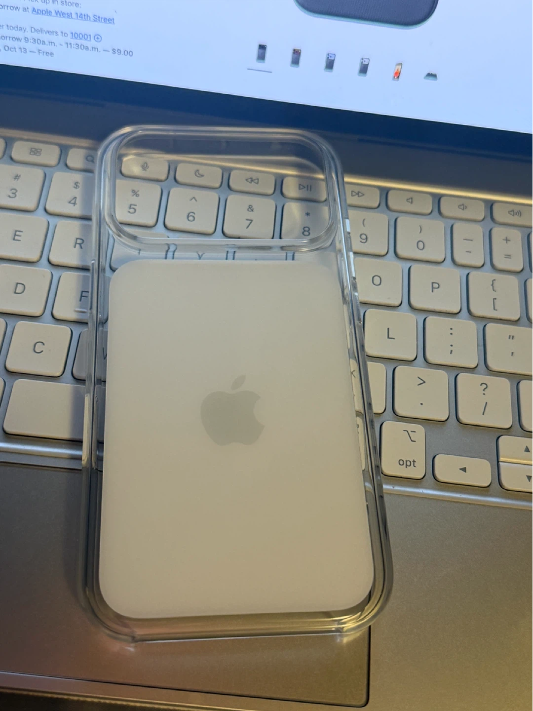 Apple Clear Case with MagSafe for iPhone 17 pro 18 pro
