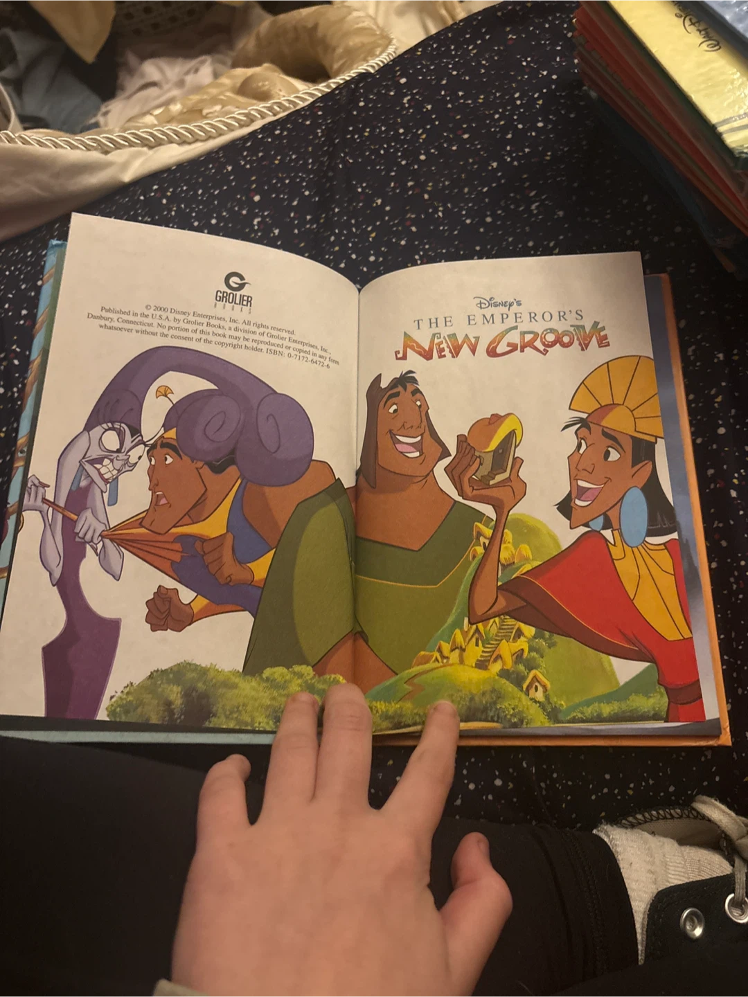Disney The Emperor's New Groove Hardcover Book - photo 3