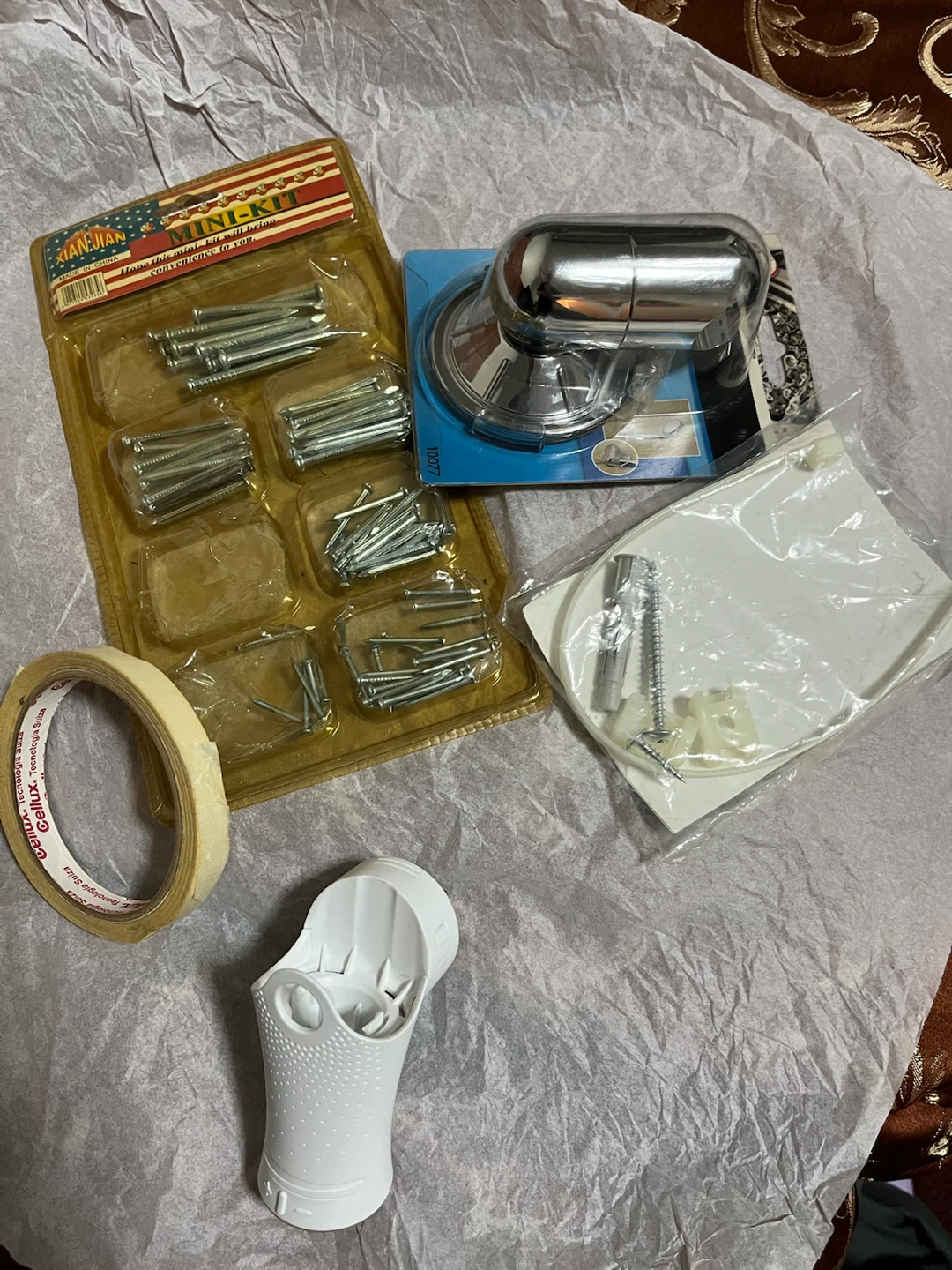 Assorted cables, hardware,and home accessories lot - photo 2